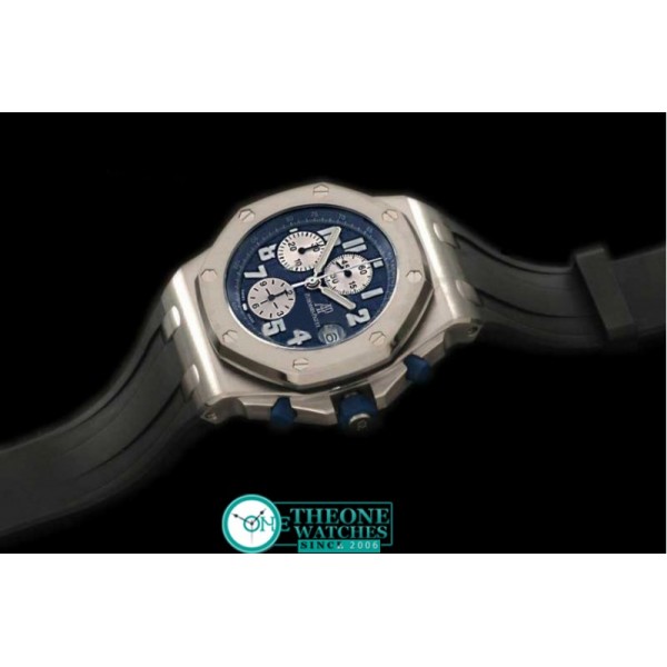 Audemars Piguet - Royal Oak Chronograph SS/RU Blue A-7750 Sec@12