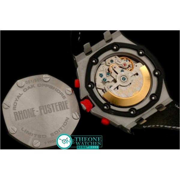 AUDEMARS PIGUET - Royal Oak Chronograph SS/LE Red/Grey A-7750 Sec@12