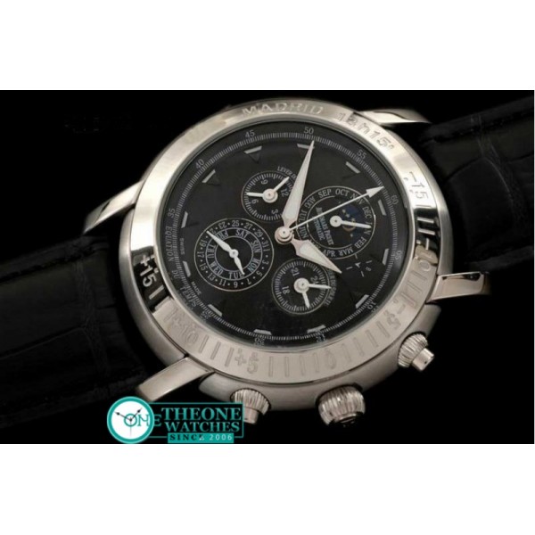 Audemars Piguet - Clinton Limited Ed Calender SS/LE Black Asia 23J Auto