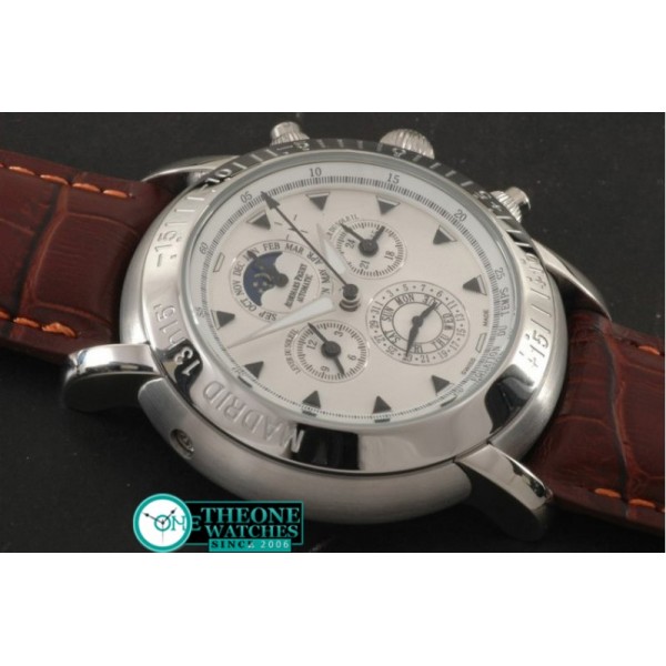 Audemars Piguet - Clinton Limited Ed Calender SS/LE White Asia 23J Auto