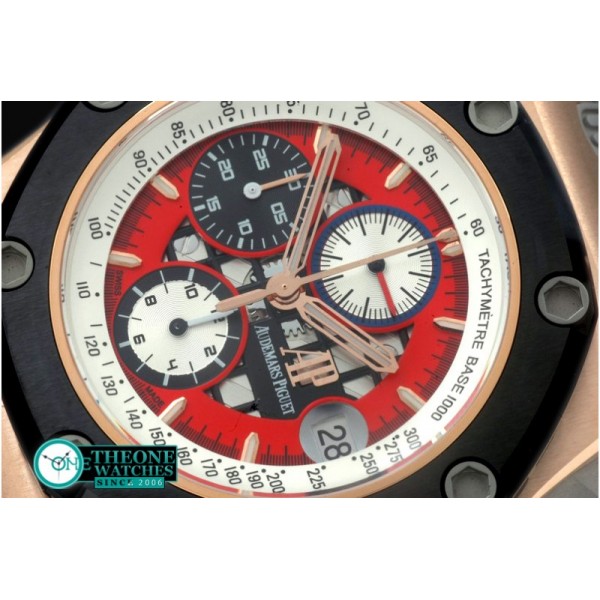 Audemars Piguet - Ruben Barrichello III RG/LE JF A3126 Top Grade