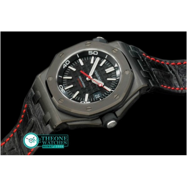 Audemars Piguet - Royal Oak Diver EMBER DLC/RU Black A-2824/3120