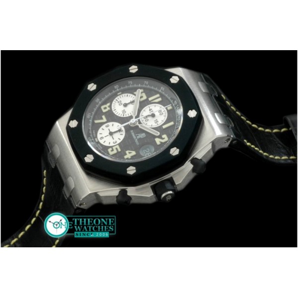 Audemars Piguet - Royal Oak Chrono SS/Ru Black R-Clad A-7750