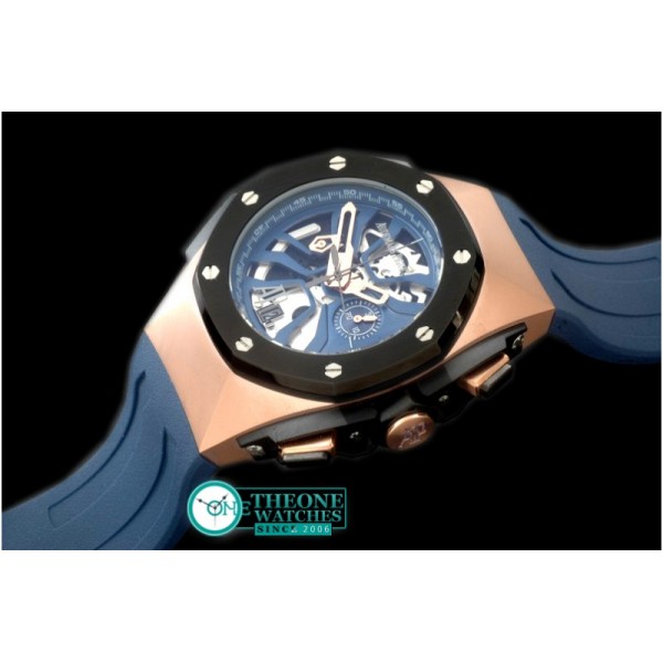 Audemars Piguet - Royal Oak Concept Laptimer RG/RU Blue Jap OS20