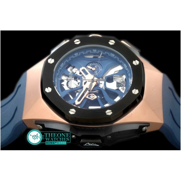 Audemars Piguet - Royal Oak Concept Laptimer RG/RU Blue Jap OS20