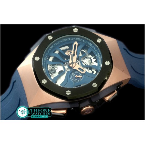 Audemars Piguet - Royal Oak Concept Laptimer RG/RU Blue Jap OS20