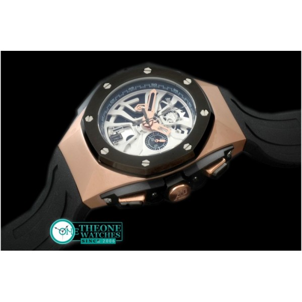 Audemars Piguet - Royal Oak Concept Laptimer RG/RU White Jap OS20