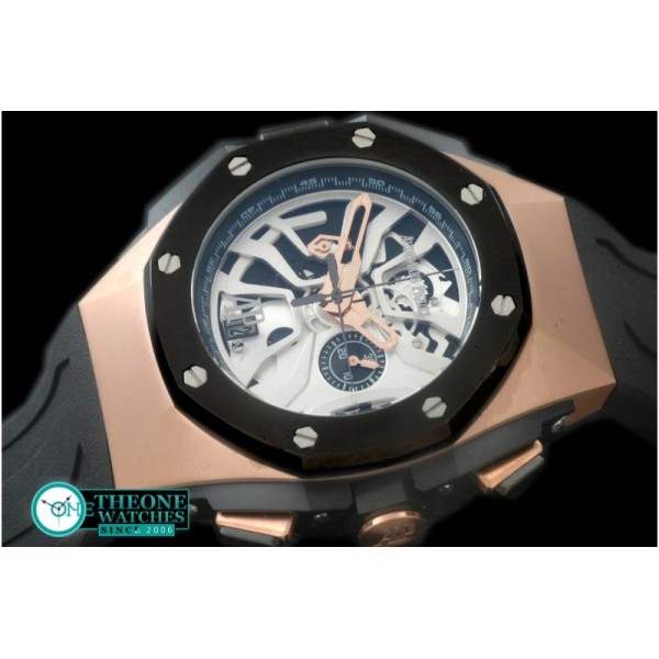 Audemars Piguet - Royal Oak Concept Laptimer RG/RU White Jap OS20