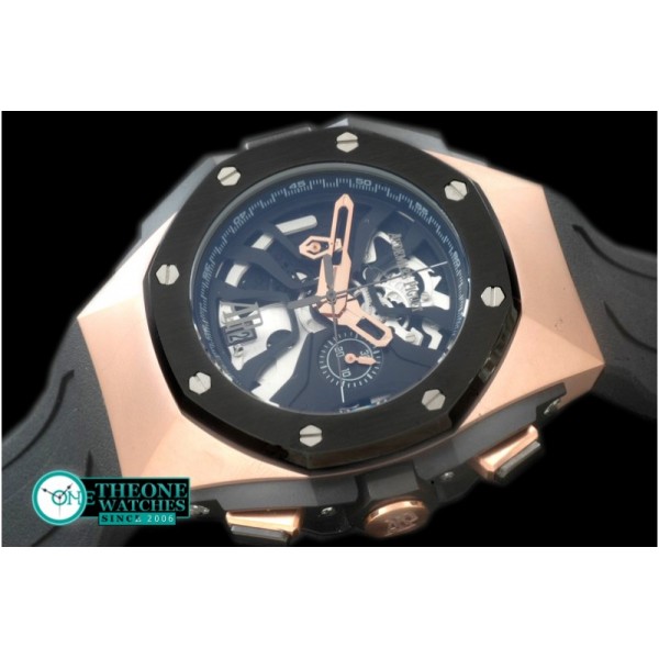 Audemars Piguet - Royal Oak Concept Laptimer RG/RU Black Jap OS20