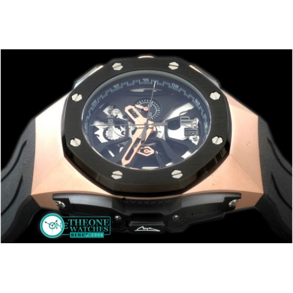 Audemars Piguet - Royal Oak Concept Laptimer RG/RU Black Jap OS20