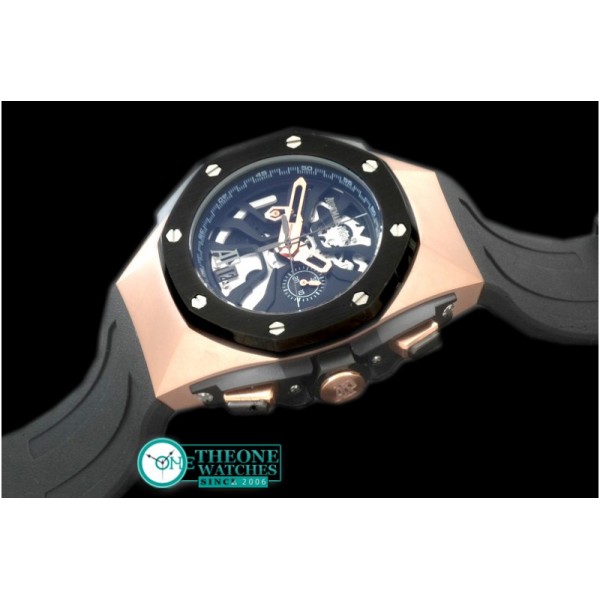 Audemars Piguet - Royal Oak Concept Laptimer RG/RU Black Jap OS20