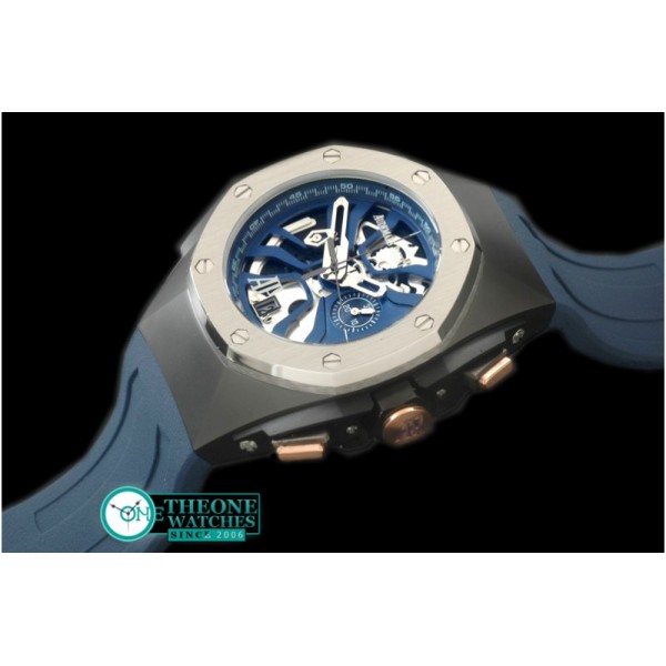 Audemars Piguet - Royal Oak Concept Laptimer PVD/RU Blue Jap OS20