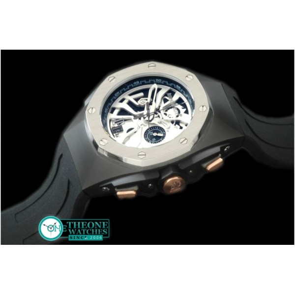 Audemars Piguet - Royal Oak Concept Laptimer PVD/RU White Jap OS20