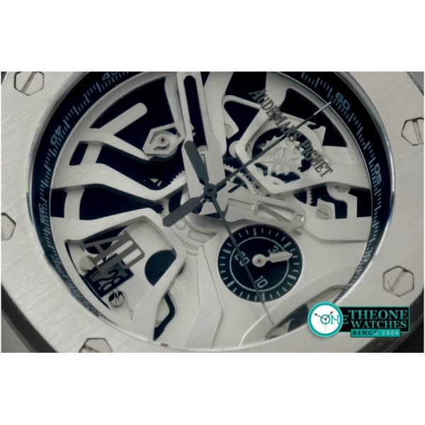 Audemars Piguet - Royal Oak Concept Laptimer SS/RU White Jap OS20