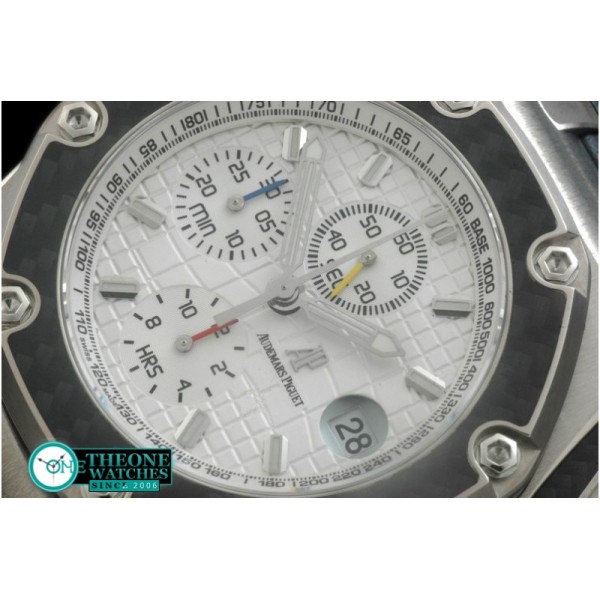 Audemars Piguet - Juan Pablo Montoya Limited Ed TI/LE Wht 7750 Sec@12