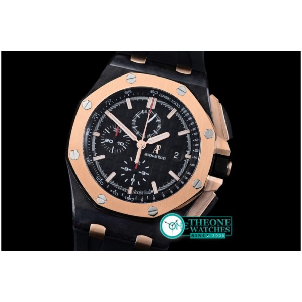 Audemars Piguet - Royal Oak Offshore 44mm Forged Carbon/RG JF 1:1 Best Ed