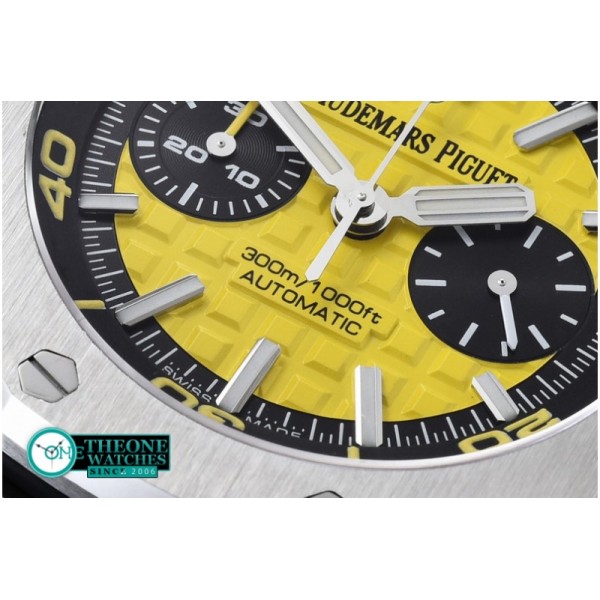 Audemars Piguet - Royal Oak Offshore Diver Chrono SS/RU Yellow JF A3126