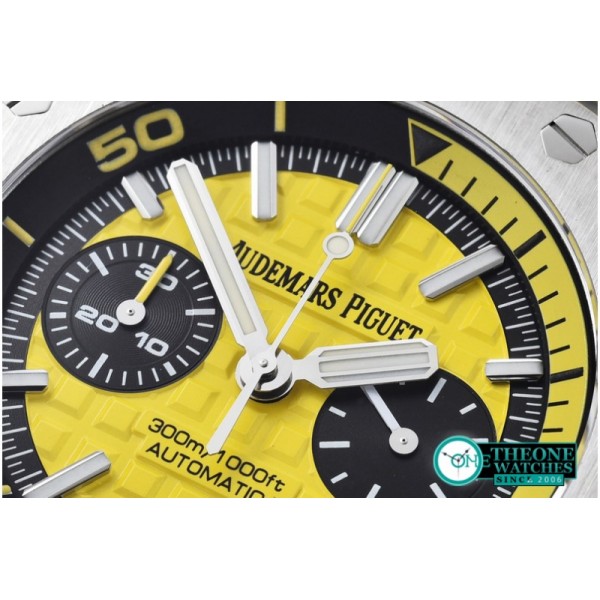 Audemars Piguet - Royal Oak Offshore Diver Chrono SS/RU Yellow JF A3126