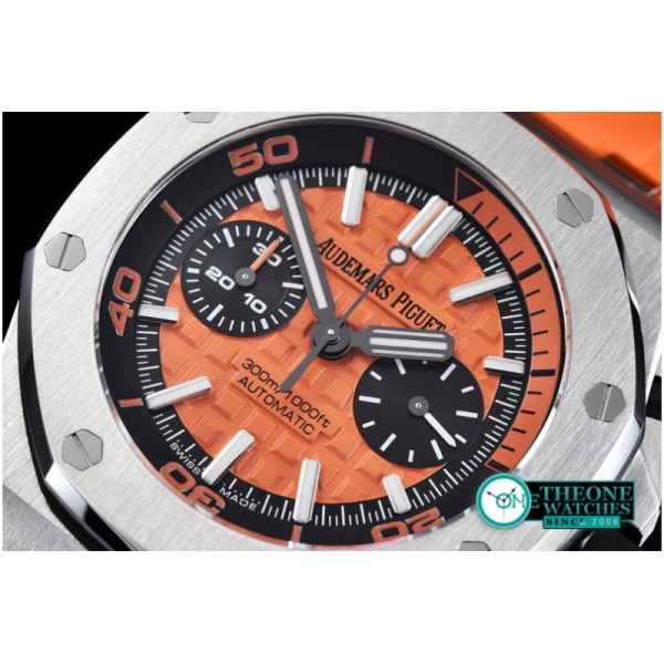 Audemars Piguet - Royal Oak Offshore Diver Chrono SS/RU Orange JF A3126