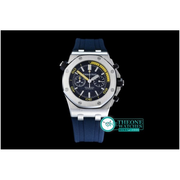 Audemars Piguet - Royal Oak Offshore Diver Chrono SS/RU Blue JF A3126