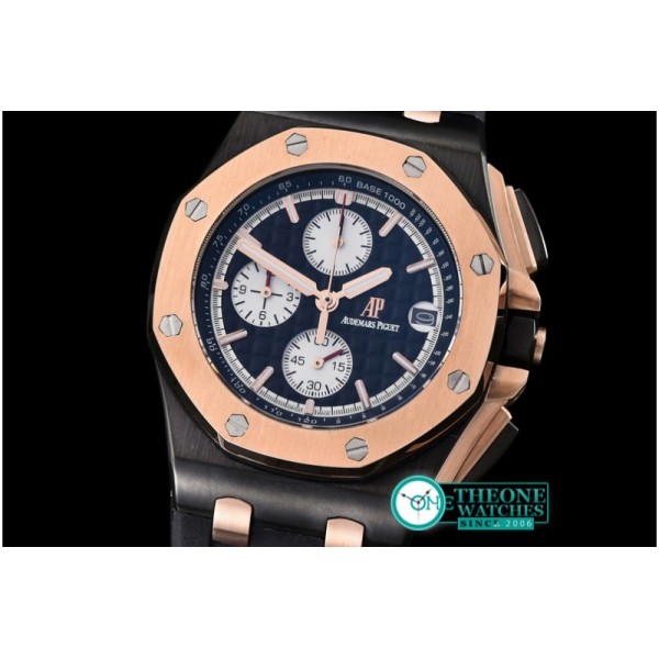 Audemars Piguet - Royal Oak PVD/RU Black VK Qtz