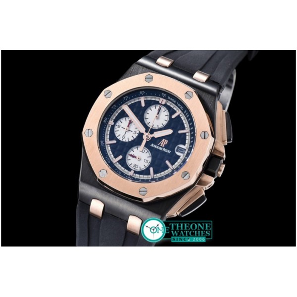 Audemars Piguet - Royal Oak PVD/RU Black VK Qtz