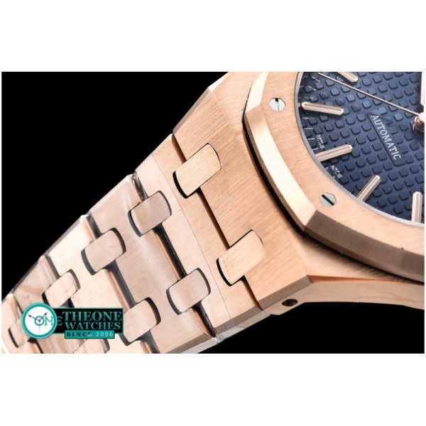 Audemars Piguet - Royal Oak Ladies RG/RG JF Blue AP 3120