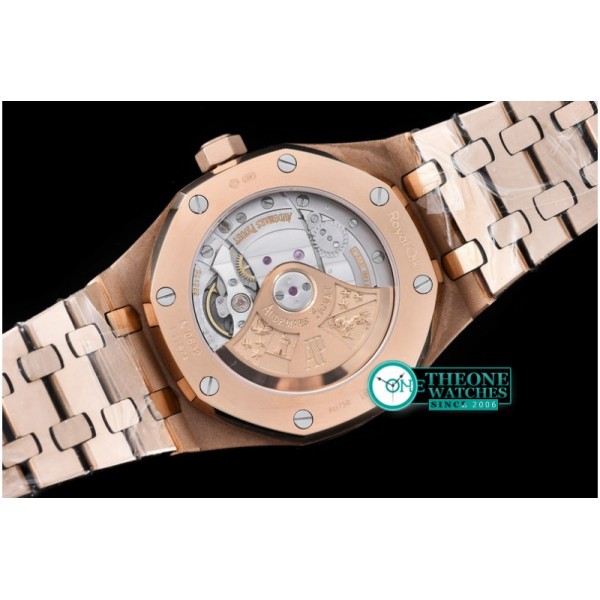 Audemars Piguet - Royal Oak Ladies RG/RG JF Blue AP 3120