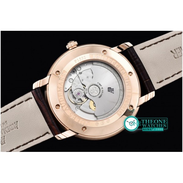 Audemars Piguet - Jules Audemars Pert. Calendar RG/LE White Jap MY9015