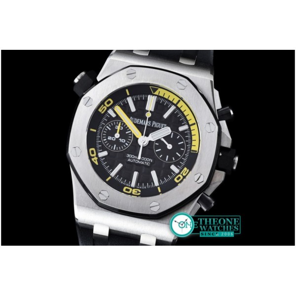 Audemars Piguet - Royal Oak Offshore Diver Chrono SS/RU Black JF A3126