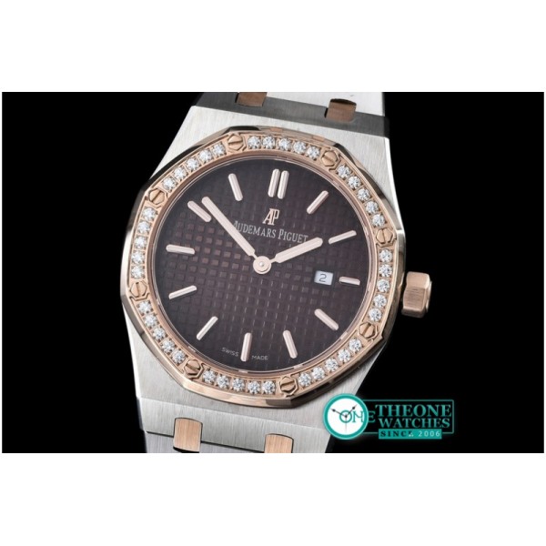 Audemars Piguet - Royal Oak Ladies TT Brown S-Qtz