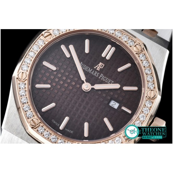 Audemars Piguet - Royal Oak Ladies TT Brown S-Qtz