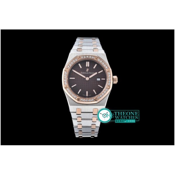 Audemars Piguet - Royal Oak Ladies TT Brown S-Qtz