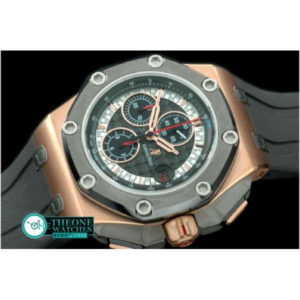 Audemars Piguet - Royal Oak Chrono RG/RU M-Schumichael A-7750 Sec@12