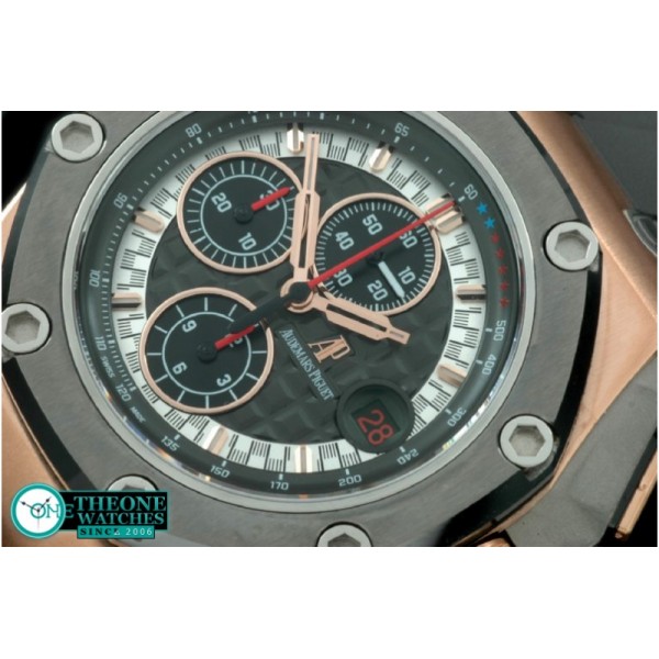 Audemars Piguet - Royal Oak Chrono RG/RU M-Schumichael A-7750 Sec@12