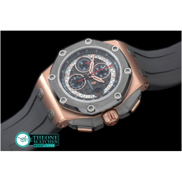 Audemars Piguet - Royal Oak Chrono RG/RU M-Schumichael A-7750 Sec@12