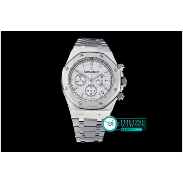 Audemars Piguet - Royal Oak Chronograph Ref. 26320 SS/SS White VK Qtz