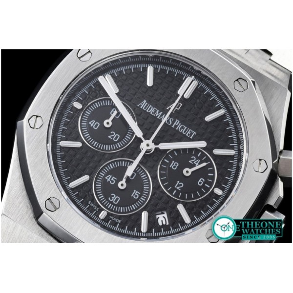 Audemars Piguet - Royal Oak Chronograph Ref. 26320 SS/SS Black VK Qtz