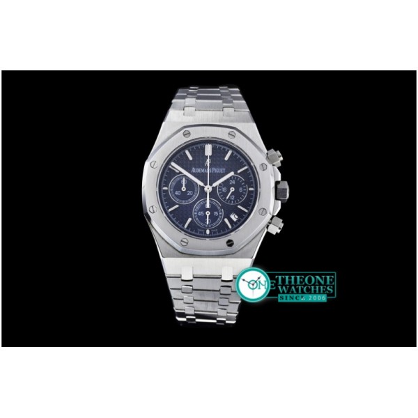 Audemars Piguet - Royal Oak Chronograph Ref.26320 SS/SS Blue VK Qtz