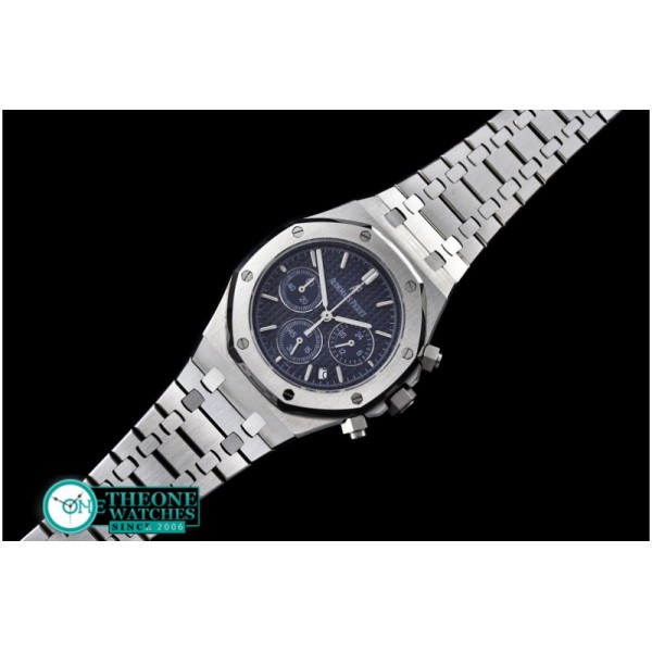 Audemars Piguet - Royal Oak Chronograph Ref.26320 SS/SS Blue VK Qtz