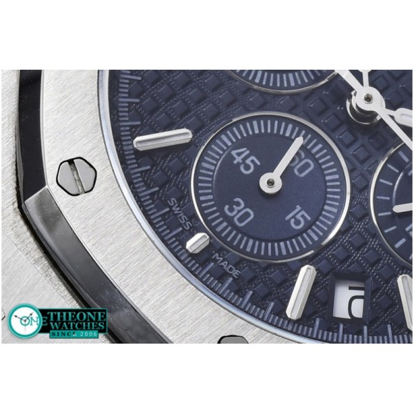 Audemars Piguet - Royal Oak Chronograph Ref.26320 SS/SS Blue VK Qtz