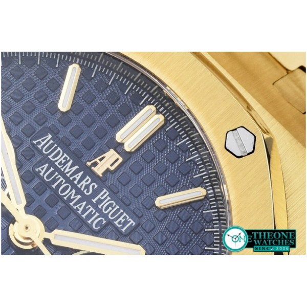 Audemars Piguet - Royal Oak Chronograph Ref. 26320 YG/YG Blue A-7750