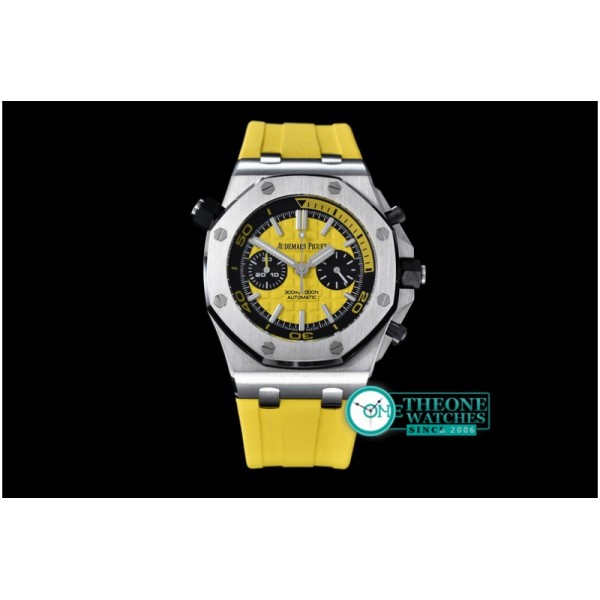 Audemars Piguet - Royal Oak Offshore Diver Chrono SS/RU Yellow Noob A3126