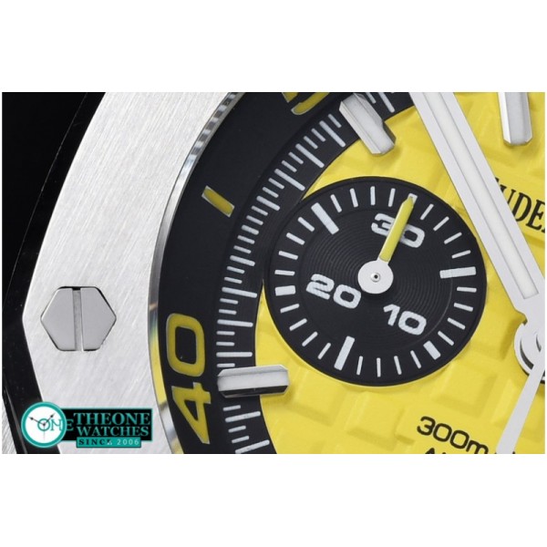 Audemars Piguet - Royal Oak Offshore Diver Chrono SS/RU Yellow Noob A3126