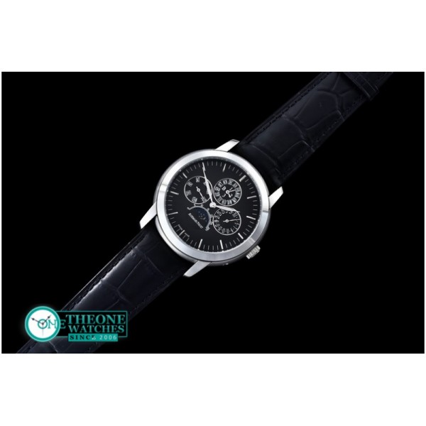 Audemars Piguet - Jules Audemars Pert. Calendar SS/LE Black A-2813