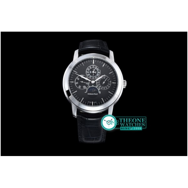 Audemars Piguet - Jules Audemars Pert. Calendar SS/LE Black A-2813