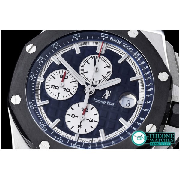 Audemars Piguet - AP Royal Oak Chrono SS/RU Blue A3126- Noob