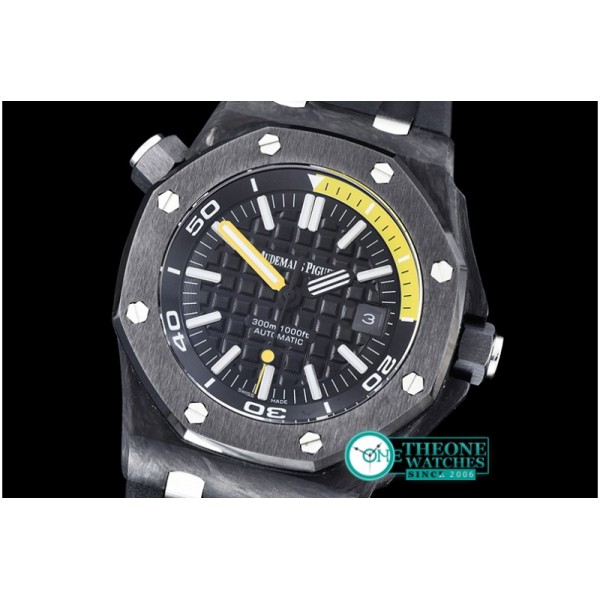 Audemars Piguet - Royal Oak Diver FC/RU Black/Yellow JHF A2813 Mod3120