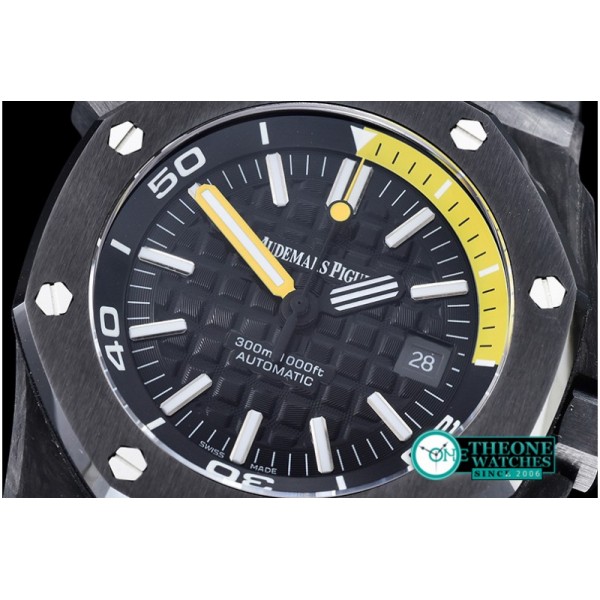 Audemars Piguet - Royal Oak Diver FC/RU Black/Yellow JHF A2813 Mod3120