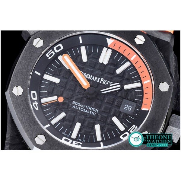 Audemars Piguet- Royal Oak Diver FC/ORU Black/Orange JHF A2813 Mod3120